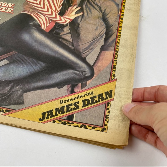 Vintage Rolling Stone Magazine Pat Benatar James Dean October 16, 1980 Music Art - Picture 2 of 7